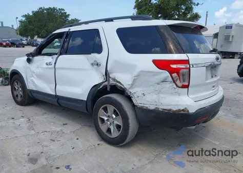 2014 Ford Explorer z USA, uszkodzony, nr VIN 1FM5K7B88EGC10495